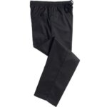 Black-Chef-Trouser – Plain Baggy Style (4)