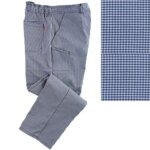 Blue-(Gingham Check)-Chef-Trouser – Studs Fly (2)