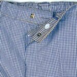 Blue-(Gingham Check)-Chef-Trouser – Studs Fly (3)